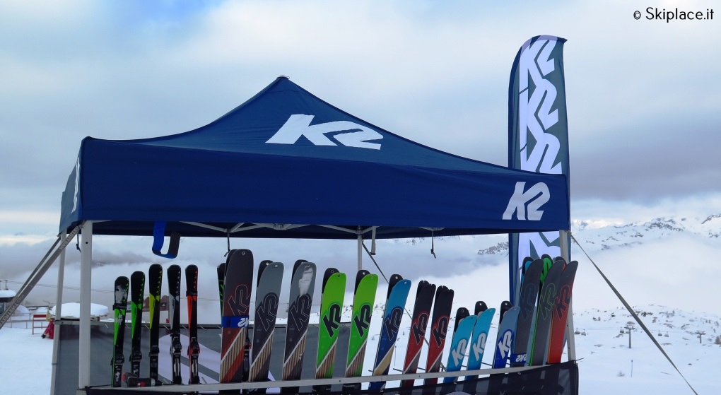 K2 ski test Wayback 2019 madonna di campiglio